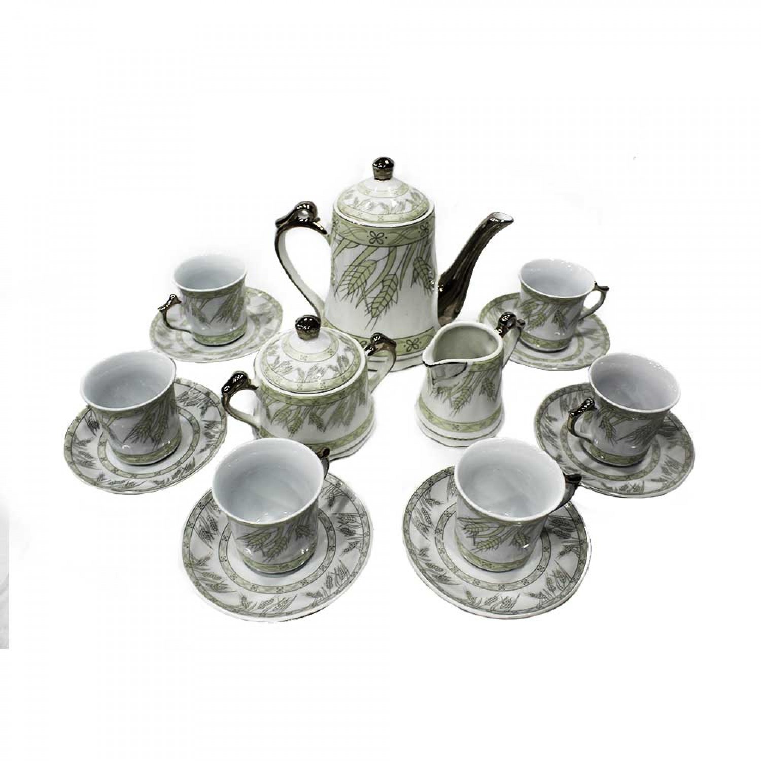 Ceramic Traditional Tea Serving Set 15 Pc Set LKJTTS02